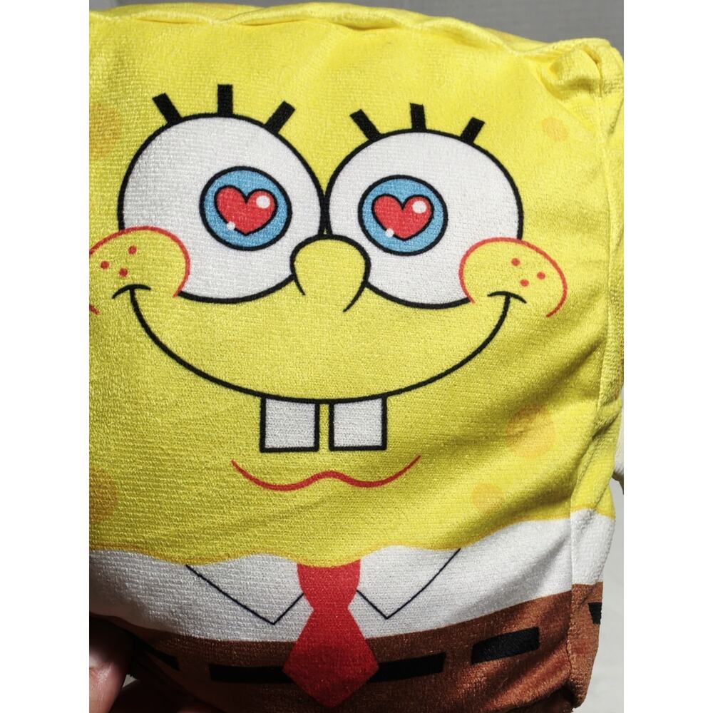 Nickelodeon SpongeBob SquarePants CUPID Angel Valentines 10” Plush Retired - Picture 3 of 10